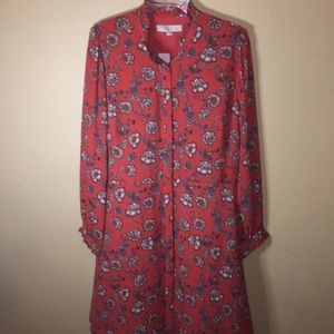 Loft shirt dress NWT